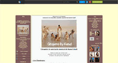 Desktop Screenshot of cleopatre-by-kamel.skyrock.com