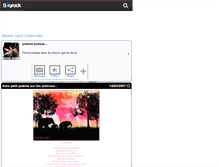 Tablet Screenshot of anne-soleil.skyrock.com