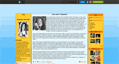 Desktop Screenshot of joplin-janis.skyrock.com