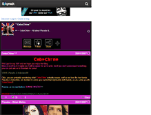 Tablet Screenshot of cebochine.skyrock.com