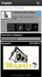Mobile Screenshot of dikapriyo.skyrock.com