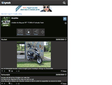 Tablet Screenshot of bikers-4-people.skyrock.com