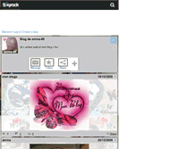 Tablet Screenshot of amina-89.skyrock.com