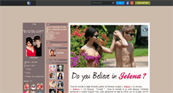 Desktop Screenshot of fakejelena.skyrock.com