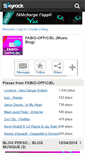 Mobile Screenshot of fabio-officiel.skyrock.com