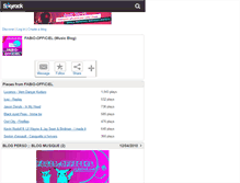 Tablet Screenshot of fabio-officiel.skyrock.com