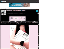 Tablet Screenshot of confessionsdefilles.skyrock.com