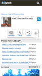 Mobile Screenshot of amexmusic.skyrock.com