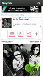 Mobile Screenshot of fiction-tokiohotel-traum.skyrock.com