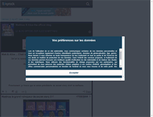 Tablet Screenshot of matthias-alice-officiel.skyrock.com