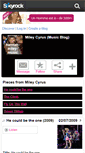 Mobile Screenshot of hannah-miley-music.skyrock.com