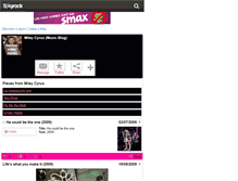 Tablet Screenshot of hannah-miley-music.skyrock.com