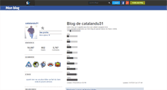 Desktop Screenshot of catalandu31.skyrock.com