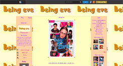 Desktop Screenshot of being-eve62.skyrock.com