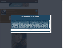 Tablet Screenshot of mlle-mgl.skyrock.com