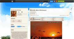 Desktop Screenshot of monde-des-animaux.skyrock.com