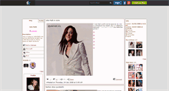 Desktop Screenshot of juliamalik.skyrock.com