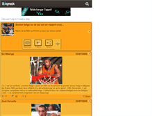 Tablet Screenshot of basketbelge.skyrock.com