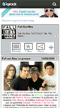 Mobile Screenshot of falloutboy-rocks.skyrock.com