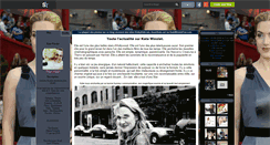 Desktop Screenshot of kate--winslet.skyrock.com