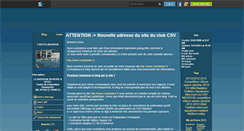 Desktop Screenshot of csvittelnatation.skyrock.com