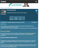 Tablet Screenshot of csvittelnatation.skyrock.com