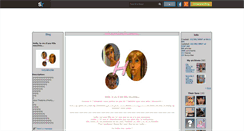 Desktop Screenshot of hollylabombe.skyrock.com