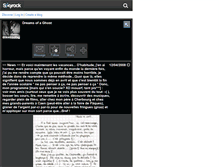Tablet Screenshot of dreamsofaghost.skyrock.com