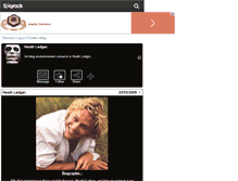 Tablet Screenshot of heath-ledger-officiel.skyrock.com