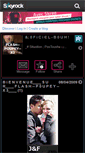 Mobile Screenshot of flash--poupey--x3.skyrock.com