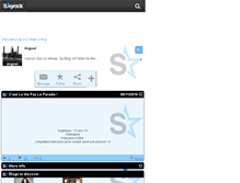 Tablet Screenshot of angeel.skyrock.com
