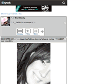 Tablet Screenshot of biich3tte.skyrock.com
