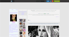 Desktop Screenshot of claireh0lt.skyrock.com