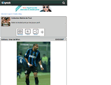 Tablet Screenshot of collec-maillot.skyrock.com