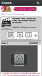 Mobile Screenshot of handball-video.skyrock.com