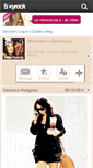 Mobile Screenshot of dearvanity.skyrock.com