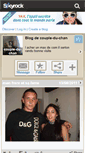 Mobile Screenshot of couple-du-chan.skyrock.com