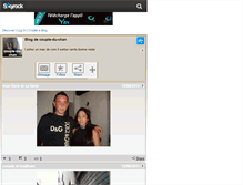 Tablet Screenshot of couple-du-chan.skyrock.com
