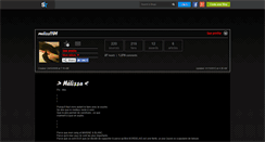 Desktop Screenshot of meliss1104.skyrock.com