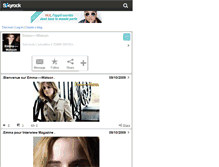 Tablet Screenshot of emma----watson.skyrock.com