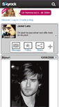 Mobile Screenshot of jared-leto.skyrock.com