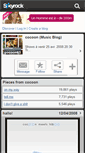 Mobile Screenshot of cocoon63.skyrock.com