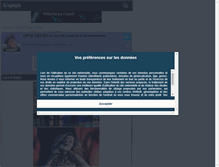 Tablet Screenshot of lara282.skyrock.com