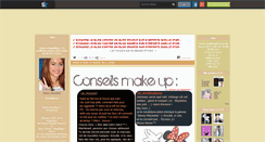 Desktop Screenshot of disney-maquillage.skyrock.com