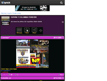Tablet Screenshot of espagna-colombia.skyrock.com