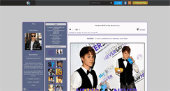 Desktop Screenshot of justinbib.skyrock.com