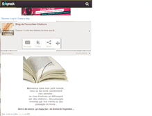 Tablet Screenshot of favourites-citations.skyrock.com