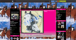 Desktop Screenshot of lisa-go-le-cheval.skyrock.com