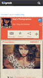 Mobile Screenshot of amy-photographies.skyrock.com