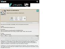 Tablet Screenshot of coursdemedecine.skyrock.com